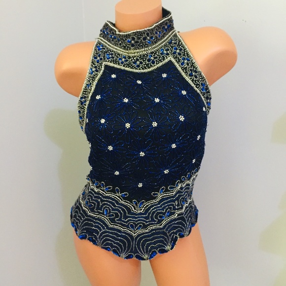 Papell Boutique Tops - 3 for $15! Papell Boutique Evening Beaded Top M
